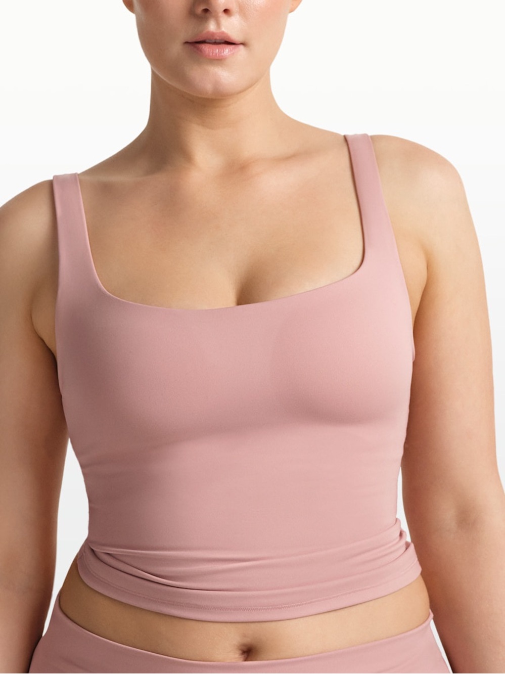 NiKE  SKIMS Matte
Women's Square-Neck Tank ,color Himalayan size large